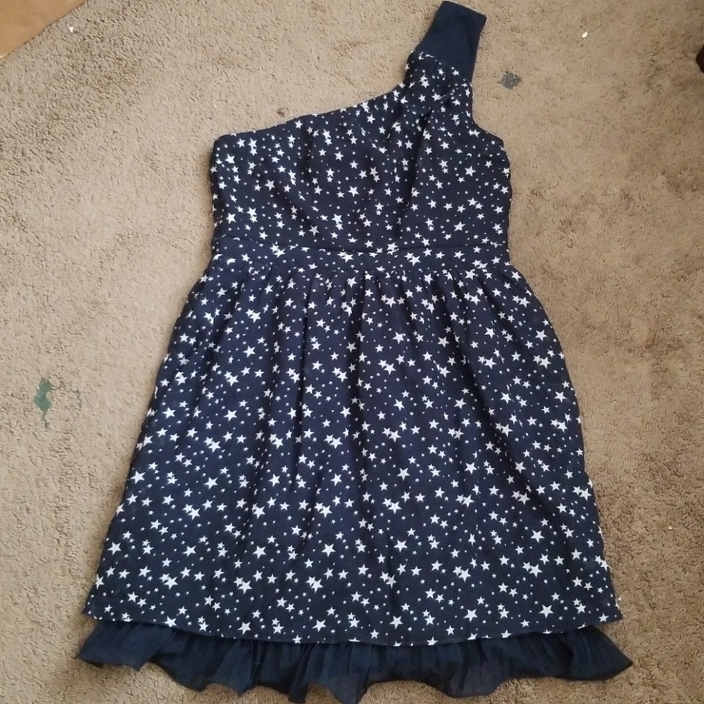 Marineblu junior's star dress